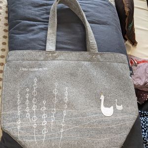 Rootote flannel tote (rare)